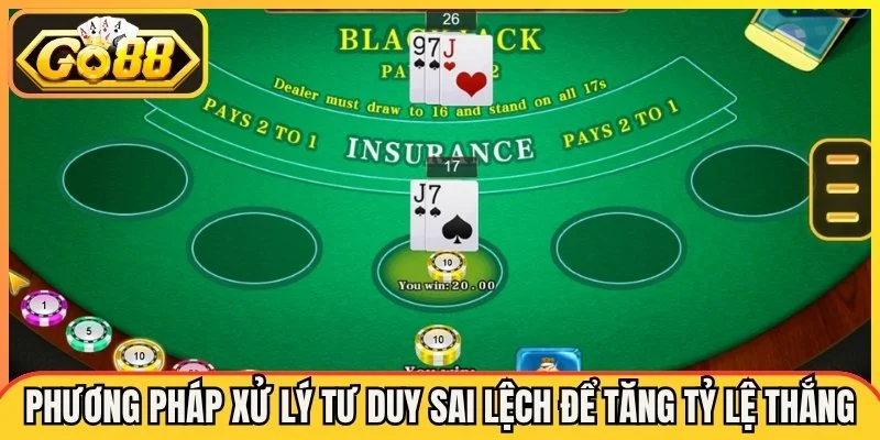 Phương pháp xử lý tư duy sai lệch để tăng tỷ lệ thắng lớn