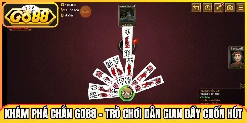 Chắn Go88 - Trò Chơi Dân Gian Đỉnh Cao Được Yêu Thích