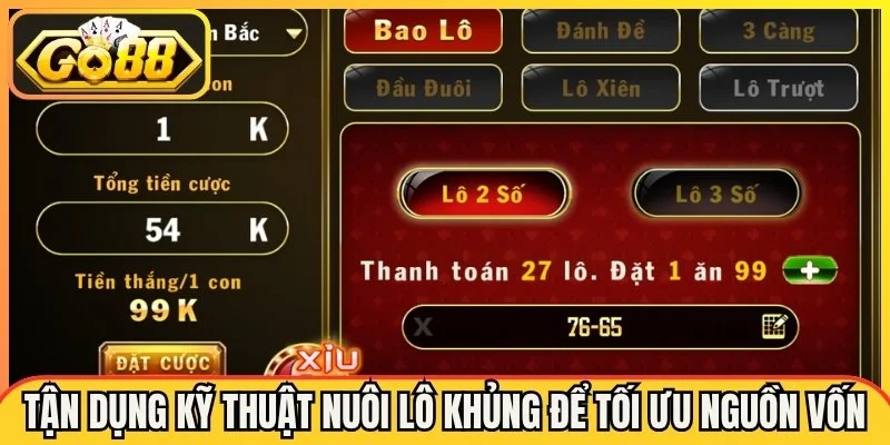 Kỹ Thuật Nuôi Lô Khủng Go88 - Mẹo Mang Lại Chiến Thắng Lớn